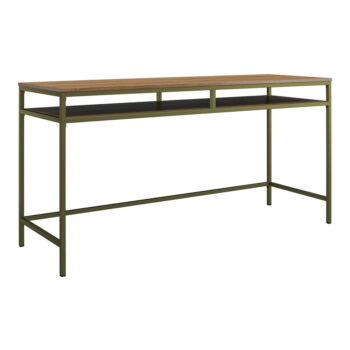 Pracovný stôl s doskou v dekore orechového dreva 51x153 cm Bradford – Støraa - Image 2