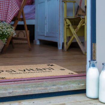 Rohožka z kokosového vlákna 40x60 cm Psi vítáni – Artsy Doormats – Obrázok 8
