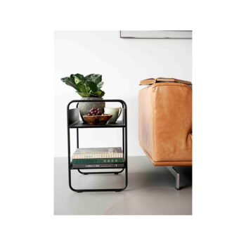 Svetlosivý kovový konzolový stolík 36x48 cm A-Console - Zone – Obrázok 3