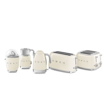 Krémová rýchlovarná kanvica z nehrdzavejúcej ocele 1,7 l Retro Style – SMEG - Image 10
