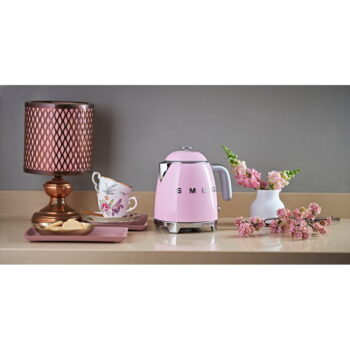 Ružová rýchlovarná kanvica z nehrdzavejúcej ocele 800 ml Retro Style – SMEG - Image 6