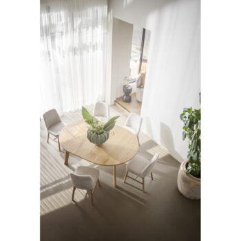 Prídavná doska k jedálenskému stolu v dekore duba 130x50 cm Glenside – Rowico – Obrázok 4