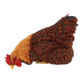 Polyresínová záhradná soška Hen – Esschert Design - Image 4