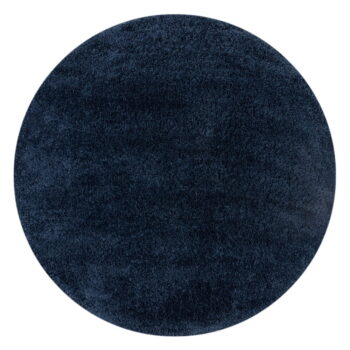 Tmavomodrý okrúhly koberec ø 133 cm – Flair Rugs