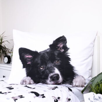 Bavlnená detská obliečka na jednolôžko 140x200 cm Border Collie – Jerry Fabrics - Image 5