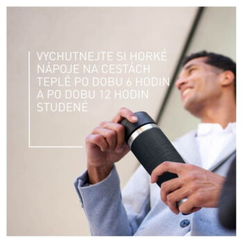 Čierny cestovný hrnček 360 ml – Tefal - Image 2