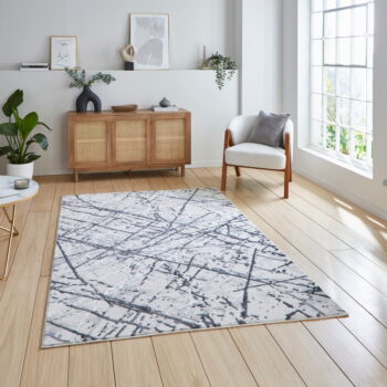 Svetlosivý koberec 80x150 cm Artemis – Think Rugs - Image 3