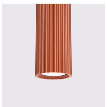 Závesné svietidlo v tehlovej farbe Gleam – Nice Lamps - Image 10