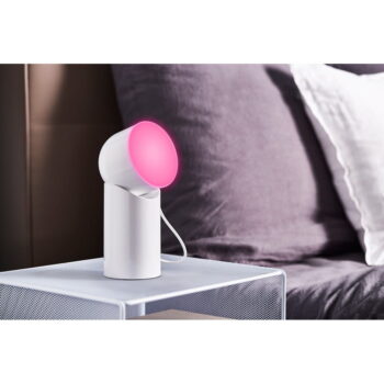 Biela LED stolná lampa (výška 14 cm) Orbe – Lexon – Obrázok 5