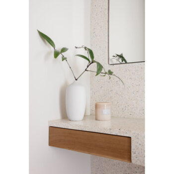 Biela keramická váza Blomus, výška 25 cm – Obrázok 4