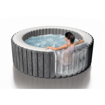 Nafukovacia vírivka pre 6 osôb ø 216 cm hĺbka 71 cm Bubble Greywood Deluxe 6 AP – Intex – Obrázok 3