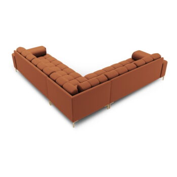 Rohová variabilná pohovka v tehlovej farbe Bali – Cosmopolitan Design - Image 3