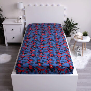 Detská bavlnená plachta Jerry Fabrics Spiderman, 90 x 200 cm - Image 2