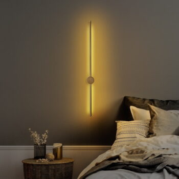 LED nástenné svietidlo v zlatej farbe ø 7 cm Sword – Opviq lights - Image 7