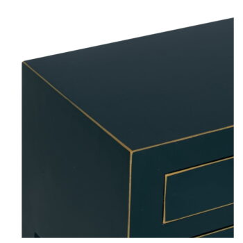Modrý konzolový stolík 26x63 cm Diana – Ixia – Obrázok 7