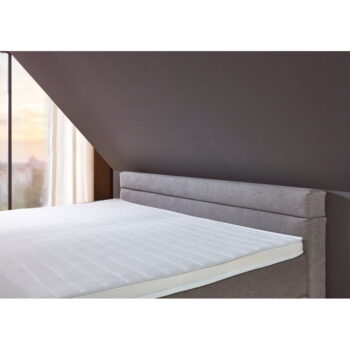 Sivá boxspring posteľ 180x200 cm Kokomo – Rojaplast – Obrázok 3