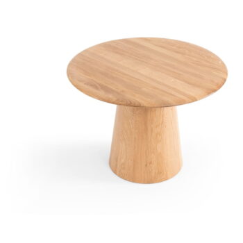 Okrúhly odkladací stolík z dubového dreva ø 55 cm Mushroom – Gazzda – Obrázok 9