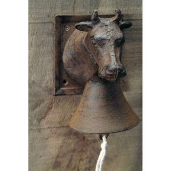 Kovový zvonček Cow – Esschert Design - Image 2