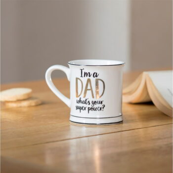 Porcelánový hrnček Sass & Belle Super Dad, 400 ml - Image 2