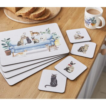 Súprava kuchynského textilu 13 ks Curious Cats – Cooksmart ® - Image 10