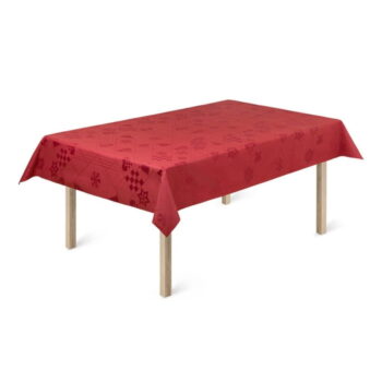 Damaškový obrus s vianočným motívom 150x220 cm Natale – Rosendahl