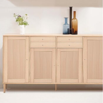 Nožičky z dubového dreva v súprave 6 ks Mistral - Hammel Furniture - Image 2