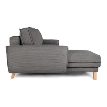 Variabilná sivá menčestrová rozkladacia rohová pohovka Tori – Bonami Selection – Obrázok 9