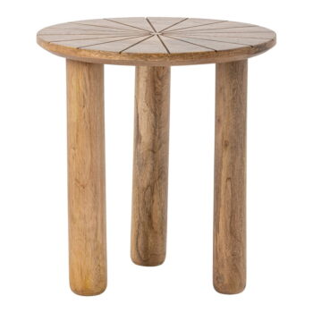 Okrúhly odkladací stolík z mangového dreva ø 40 cm Stella – Bloomingville