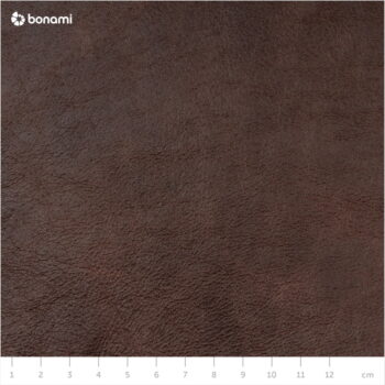 Tmavohnedá kožená rohová pohovka MESONICA Musso Tufted, pravý roh - Image 5