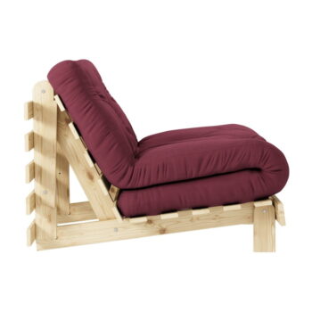 Variabilné kreslo Karup Design Roots Raw/Bordeaux - Image 5