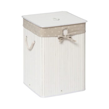Dreveno–látkový kôš na bielizeň 62 l Kankyo – Premier Housewares