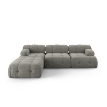 Sivá rohová pohovka Ferento – Cosmopolitan Design