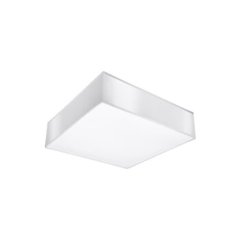 Biele stropné svietidlo 25x25 cm Mitra – Nice Lamps