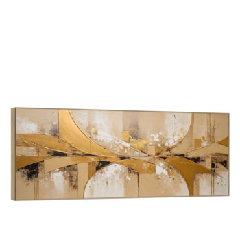 Obraz 150x60 cm Gold Abstraction - Image 3