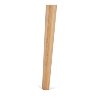 Sivý konferenčný stolík s nohami z bukového dreva Furnhouse Opus, Ø 90 cm - Image 4