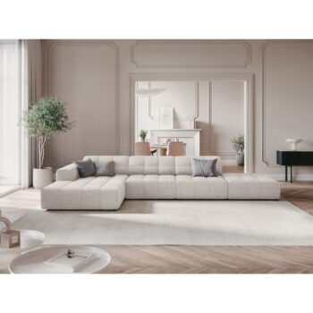 Svetlosivá rohová pohovka (ľavý roh) Chicago – Cosmopolitan Design - Image 5