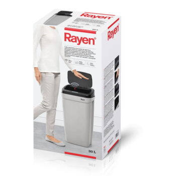 Bezdotykový odpadkový kôš 30 l – Rayen - Image 7