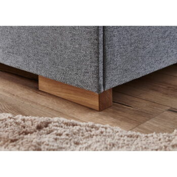 Sivá boxspring posteľ s úložným priestorom 160x200 cm Tambo – Meise Möbel - Image 9
