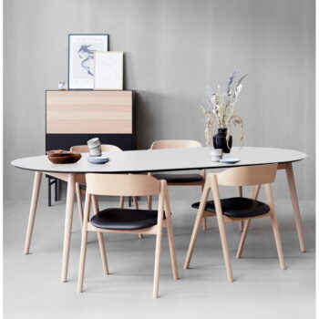Kožená jedálenská stolička Mette – Hammel Furniture – Obrázok 3
