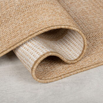 Vonkajší koberec v prírodnej farbe 80x150 cm Weave – Flair Rugs - Image 3