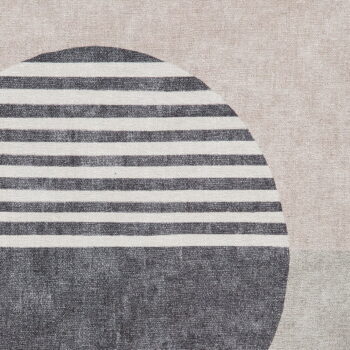 Sivý prateľný behúň s prímesou bavlny 60x170 cm Whisper – Think Rugs - Image 5