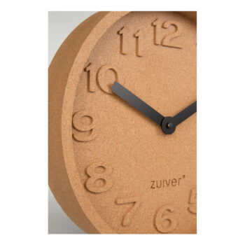Korkové nástenné hodiny Zuiver Cork, ø 31 cm – Obrázok 5