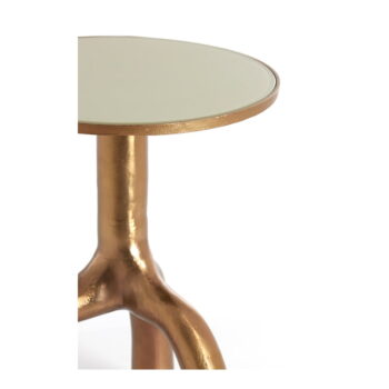 Kovový okrúhly odkladací stolík ø 40,5 cm Mello – Light & Living - Image 3