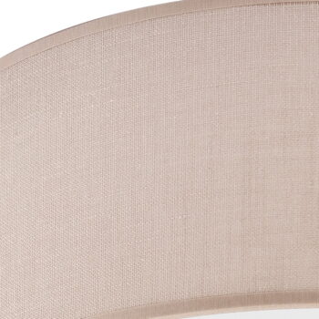 Béžové stropné svietidlo s textilným tienidlom ø 45 cm Vivian – LAMKUR - Image 5