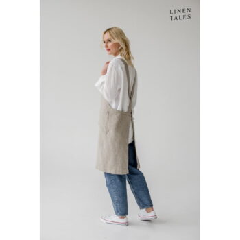 Ľanová zástera Crossback - Linen Tales - Image 2