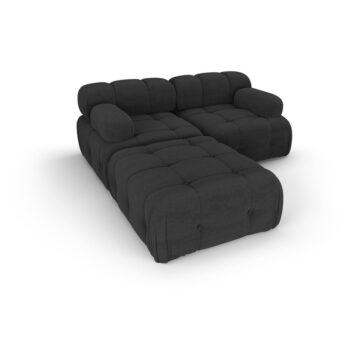 Čierna rohová pohovka Ferento – Cosmopolitan Design - Image 7