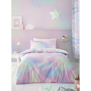 Detské obliečky na jednolôžko 135x200 cm Ombre Stars – Catherine Lansfield - Image 2