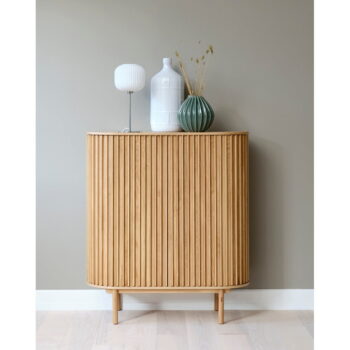 Skrinka v dekore duba v prírodnej farbe 110x125 cm Carno – Unique Furniture – Obrázok 9