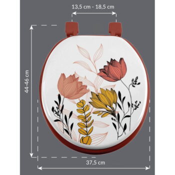 Záchodová doska 37 x 47 Amelina – douceur d'intérieur – Obrázok 6