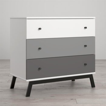 Sivá detská komoda 91x84x45 cm Lark Urban – Støraa - Image 2